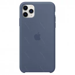 Чехол iPhone 11 Pro Silicone Case - Alaskan Blue Синий                                                                                                                                                                                                    
