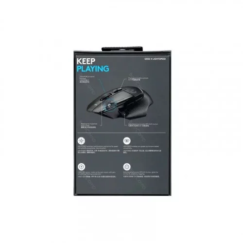 Мышь игровая беспроводная Logitech G502 X Lightspeed (910-006185) Black 