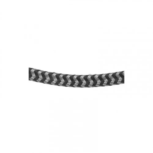 Кабель Borasco Fishbone Lightning - USB 1 метр серый (38508) 