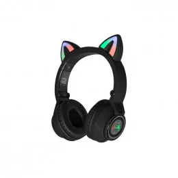 Наушники беспроводные Borofone BO18 Cat (Black)                                                                                                                                                                                                           