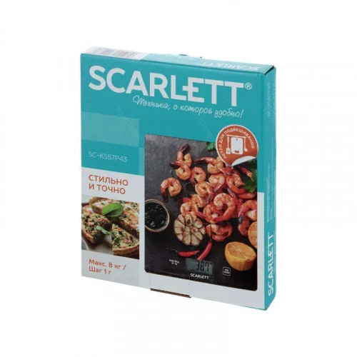 Весы кухонные SCARLETT SC-KS57P43 