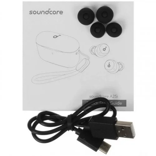 Беспроводные наушники с микрофоном Anker SOUNDCORE A25i v.2 чёрный 