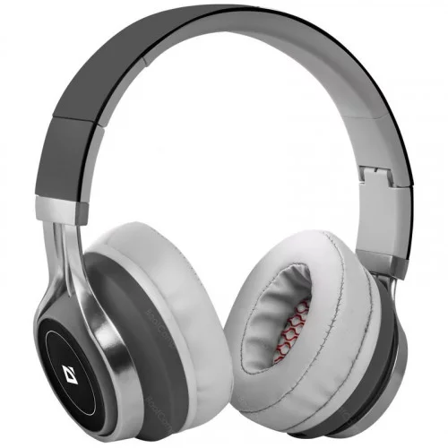 Наушники с микрофоном Defender FreeMotion B600 серый 