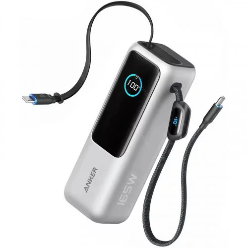 Портативная батарея Anker (A1695H41) 25000мАч серебристый 