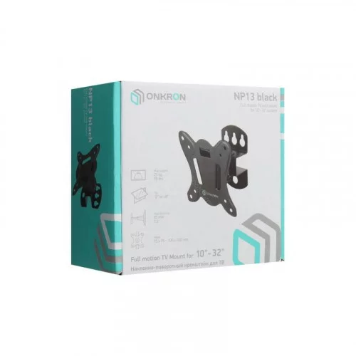 Кронштейн для ТВ ONKRON NP13 чёрный 