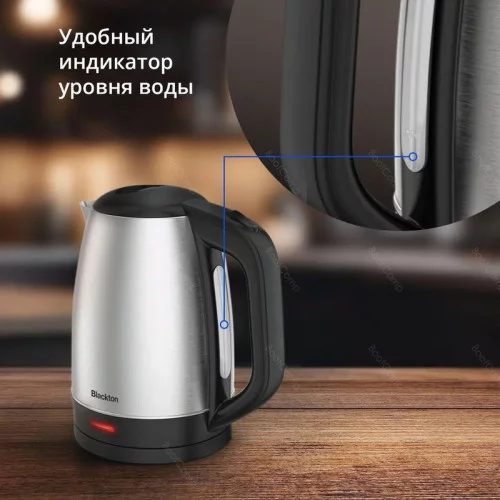 Чайник электрический Blackton KT1720SW Черный/Стальной 