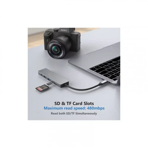 Док-станция KS-is KS-099D USB Type-C на HDMI 
