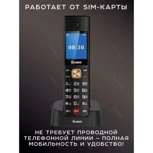 Мобильный телефон Olmio C20 (черный) 