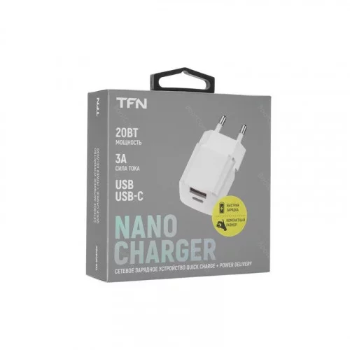 Сетевое зарядное устройство TFN NANO WCRPD11 