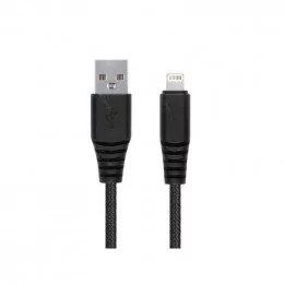 Кабель Smartbuy iK-520n-2 ”карбон” USB-8pin Черный <2м/2А>                                                                                                                                                                                                