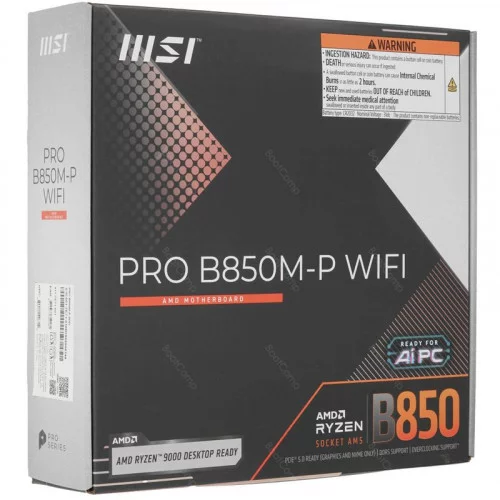 Материнская плата MSI PRO B850M-P WIFI 