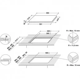 Варочная поверхность индукционная Whirlpool WS Q4860 NE                                                                                                                                                                                                   