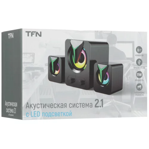 Колонки TFN BS13-11 черный 