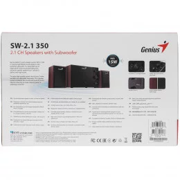 Колонки Genius SW-2.1 350 коричневый                                                                                                                                                                                                                      