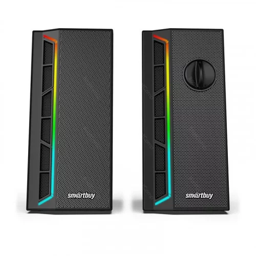 Акустическая система 2.0 Smartbuy NEON MELODY 2 черная (SBA-4600) 