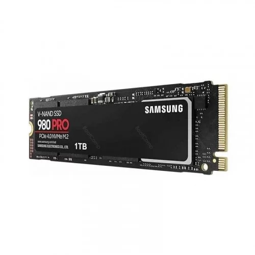 Диск SSD M.2 PCI-E 1000Gb (1TB) SAMSUNG 980 PRO (MZ-V8P1T0BW) 