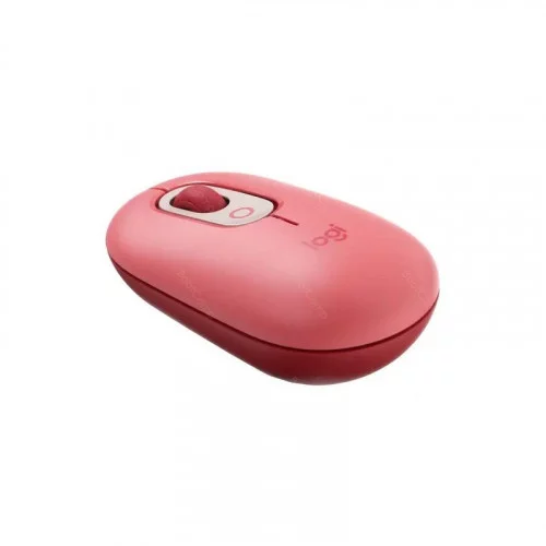 Беспроводная мышь Logitech POP Mouse розовый (910-006548) 