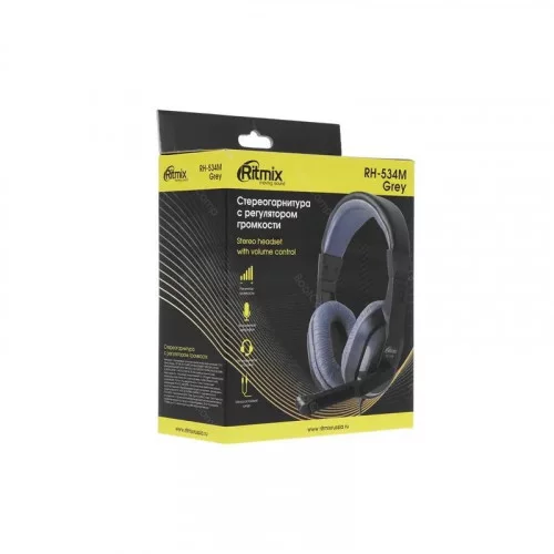 Гарнитура RITMIX RH-534M Gray 