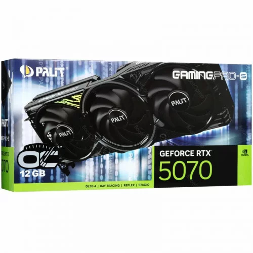 Видеокарта Palit GeForce RTX 5070 GamingPro S OC (NE75070T19K9-GB2050U) 