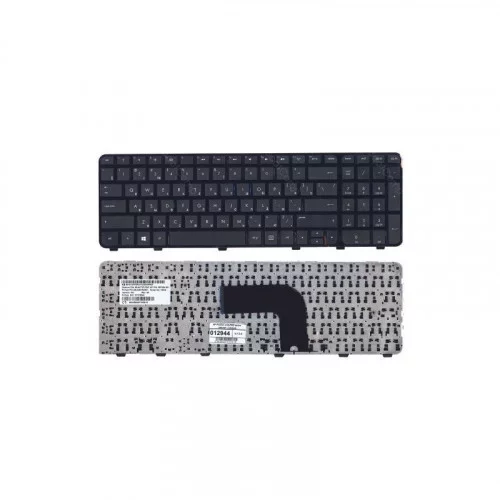 Клавиатура для ноутбука HP Pavilion dv6-7000 series черная с рамкой 