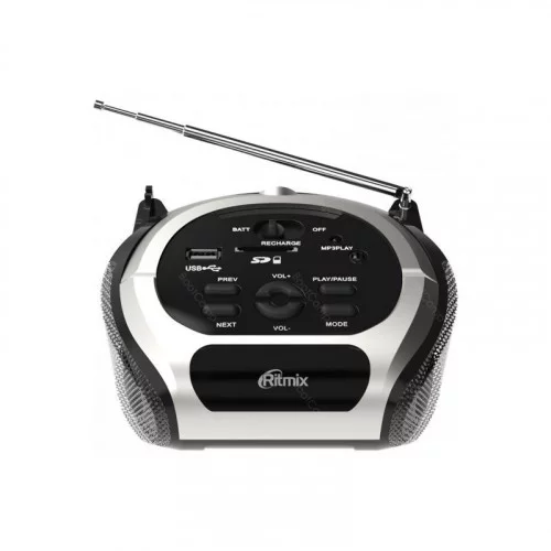 Магнитола RITMIX RBB-010 silver 