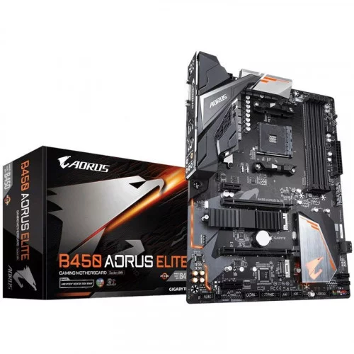Материнская плата Gigabyte B450 AORUS ELITE 