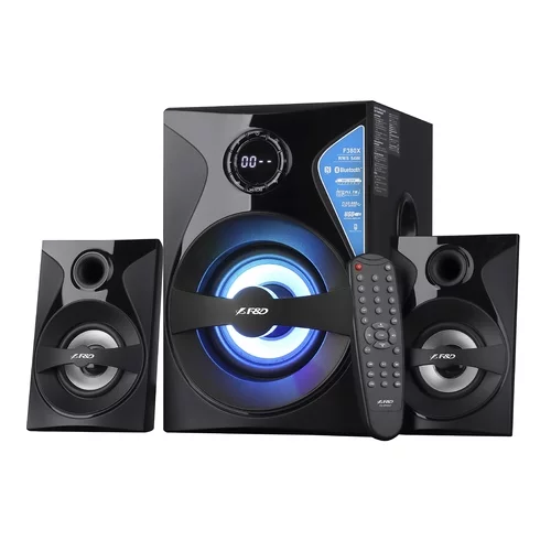 Колонки F&D F380X черный 