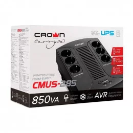 ИБП CROWN CMUS-285 EURO SMART -  850 ВА|480 Вт                                                                                                                                                                                                            