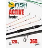 Удилище фидерное Fish Crystal Active Feeder 3,60м до 120г 