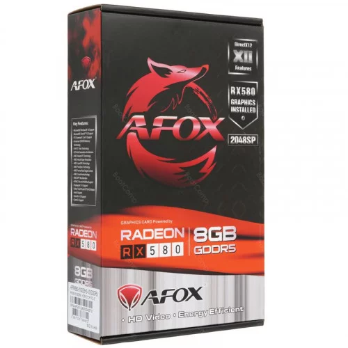 Видеокарта AFOX AMD Radeon RX 580 2048SP AFRX580-8192D5H3-V3 
