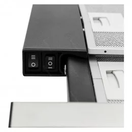 Вытяжка телескопическая KRONA Kamilla slim 600 black/inox                                                                                                                                                                                                 