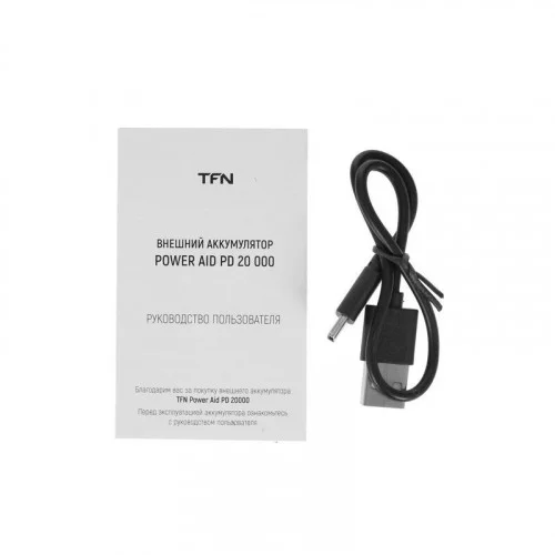 Портативная батарея TFN PowerAid PD TFN-PB-289-BK 20000мАч черная 