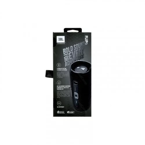 Портативная колонка JBL Flip 6 Black 