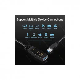 Удлинитель USB 3.2 Gen 1 AM AF KS-is (KS-776-5) 5 метров                                                                                                                                                                                                  
