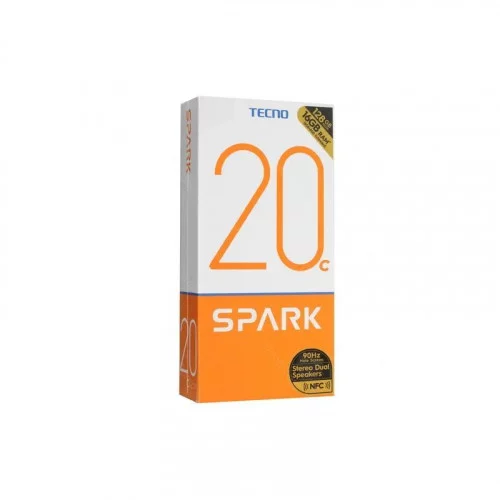 Смартфон Tecno SPARK 20C LTE 6.56” Черный (BG7n) 128 Гб/4 Гб 