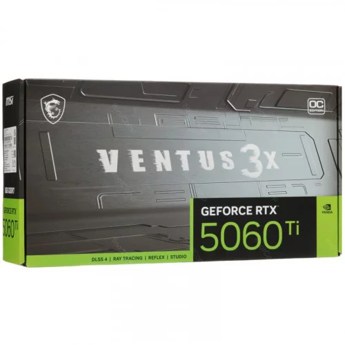 Видеокарта MSI GeForce RTX 5060 Ti VENTUS 3X OC (RTX 5060 Ti 8G VENTUS 3X OC) 
