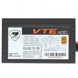 Блок питания Cougar VTE400 [CGR BS-400] черный                                                                                                                                                                                                            
