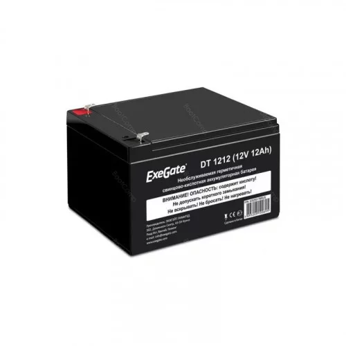 Батарея 12V/12Ah ExeGate DT 1212 клеммы F2 ES255176RUS 