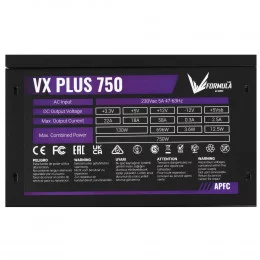 Блок питания Formula VX PLUS 750 [VX PLUS 750W] черный                                                                                                                                                                                                    