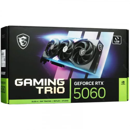 Видеокарта MSI GeForce RTX 5060 GAMING TRIO (RTX 5060 8G GAMING TRIO) 