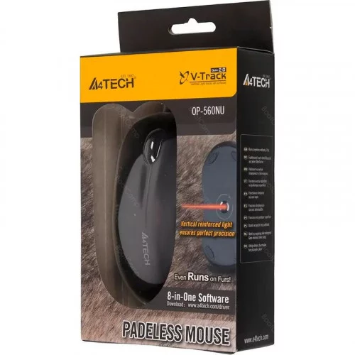 Мышь A4Tech OP-560NU черная 