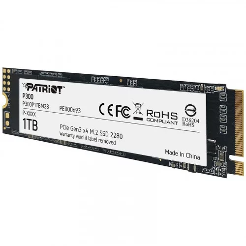 Жесткий диск SSD M.2 1TB Patriot P300 P300P1TBM28 