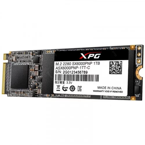 Диск SSD M.2 PCI-E 1024Gb (1Tb) A-DATA XPG SX6000 Pro (ASX6000PNP-1TT-C) 