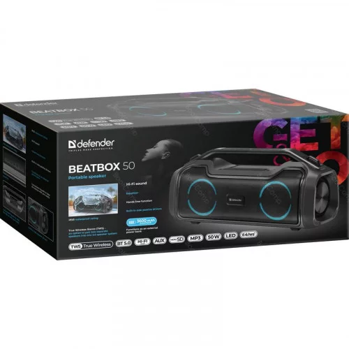 Портативная колонка Defender Beatbox 50 