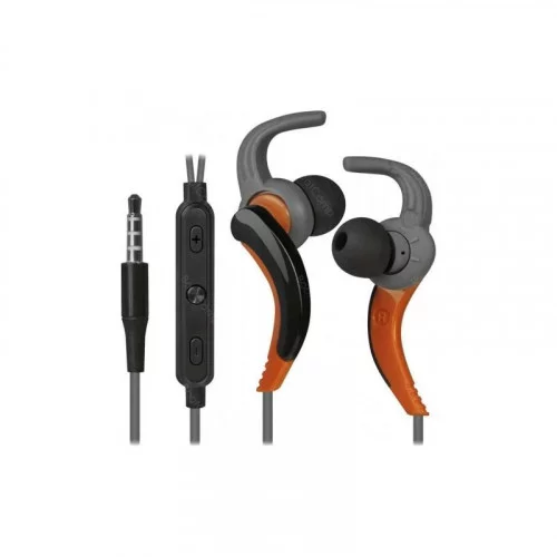 Гарнитура для смартфонов Defender OutFit W765 серый+оранжевый 