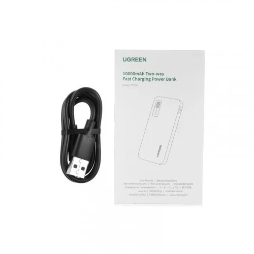 Портативная батарея Ugreen PB311 (25742) 10000мАч чёрная 