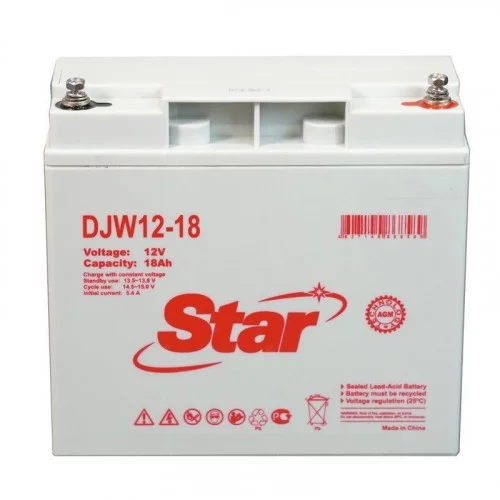 Аккумуляторная батарея 18.0 Ah/12v STAR DJW 12-18 