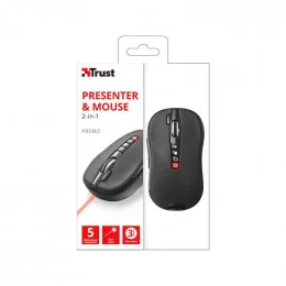 Презентер-мышь TRUST Premo Wireless Laser Presenter & Mouse арт. 21191                                                                                                                                                                                    