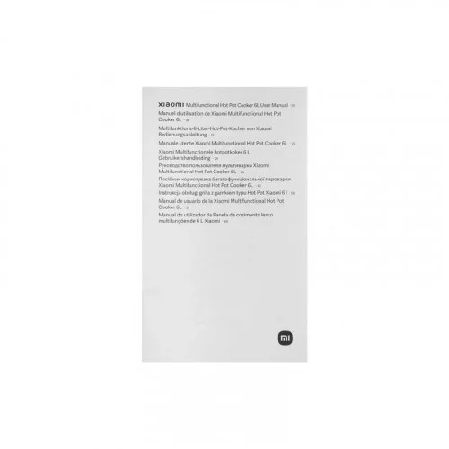 Мультиварка Xiaomi Multifunctional Hot Pot Cooker 6L (BHR9704EU) 