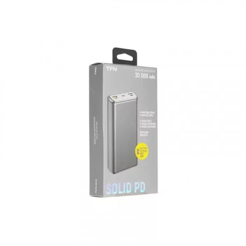 Портативная батарея TFN Solid 30 PD 30000мАч чёрная 
